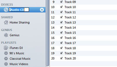 Import Audiobook CD's 01-400