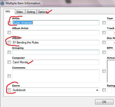Import Audiobook CD's 08-400