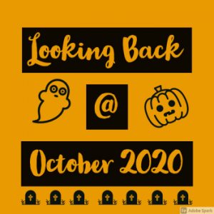 Looking Back at October 2020 graphic
